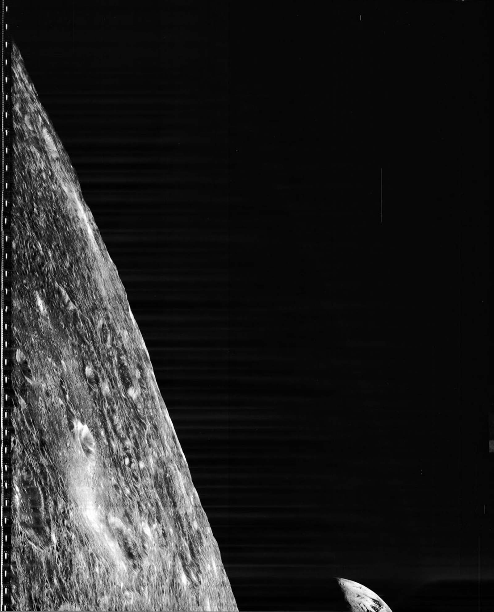 The photo that captured the First View of Earth from the